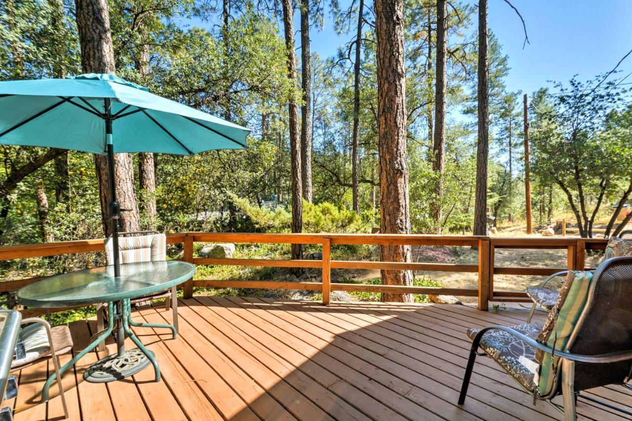 Cozy Cabin With Ac And Deck, 5 Mi To Downtown Prescott Vila Exterior foto